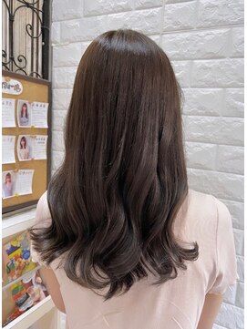 ヒップスデコ(Hip's deco) ブリーチなし透ける＊ショコラグレージュ