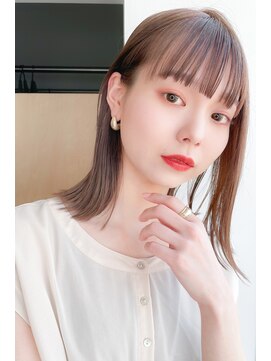 ルクア 恵比寿(LUCUA) 切りっぱなし素髪ストレート