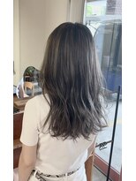 ディードットログ 大和西大寺店(D.Log)&nbsp;極細コントラストハイライトカラーアッシュグレージュ奈良西大寺