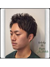 バーバーショップ テト キタヤマ(barber shop tete kitayama) メンズ　アップバング　ショートヘア【tete kitayama】
