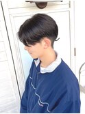 men's cut・センターパート