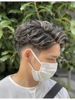 ドルクス 日本橋(Dorcus)&nbsp;メンズ　白髪ぼかしハイライト　ホワイトメッシュ