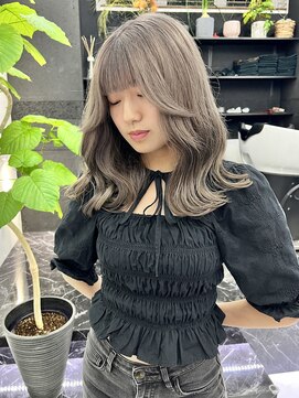 チュダック(ChuDuck) 【◎甘くてカワイイ◎】韓国風《グレージュ》ケアブリーチ