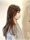 チョコレートベージュ×ナチュラルレイヤー【椋井アノ】
