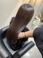 エルピス 中央林間店(elpis)&nbsp;お白髪に合わせた縮毛矯正