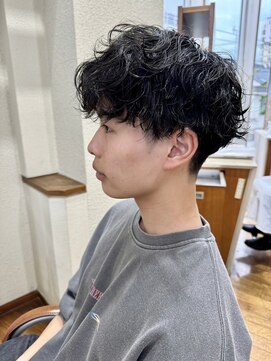 イーストハムヘッドショップ(EAST HAM head shop) ツイストスパイラルパーマ/マッシュ