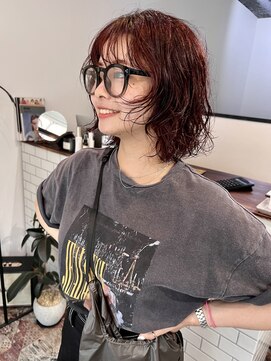 パーカー(parker) パーマとレイヤー