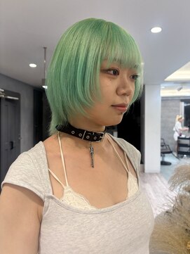 ルーブ トウキョウ(Loob. TOKYO) Yellow green 池袋/ブリーチカラー/ハイトーンカラー