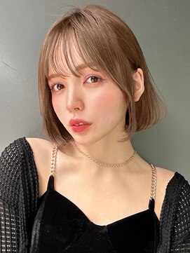 トルネード(TORNADO) 韓国ボブ タンバルモリ 日韓ボブ シースルーバング