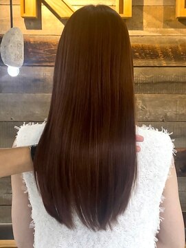 キース ヘアアンドメイク 恵比寿(kith. hair&make) 柔らか質感ストレート◎髪質改善トリートメント
