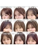 顔まわりカット　前髪カット　似合わせ9選