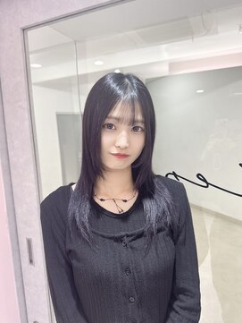 ジーナ 名駅(XENA.) 《xena/満梨愛》とろとろ艶髪＊°.+ラベンダーブラック☆