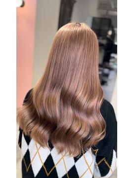 アマンドール(Aman D'or) 巻いても可愛い♪爆盛れちょっぴり暖色ミルクティーベージュ♪♪