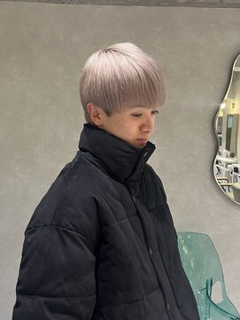 ゼスト ジグ(ZEST ZIGU) メンズハイトーン　ベージュカラー　mao