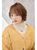 リミットバイアフィナー 大宮店(limit by Afinar) ゆるふわくびれボブ×ミルクティーベージュ