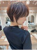 似合わせカットメルティカラー縮毛矯正ショート☆工藤昴錦糸町