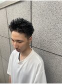 スパイキーショート/ショート/ジェットモヒカン/短髪/黒髪