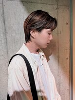 パドル(Paddle)&nbsp;メンズ/メンズ韓国ヘア/センターパート