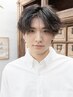 【眉カット付】メンズカット＋メンズパーマ＋W炭酸スパ￥11,880→￥8,300