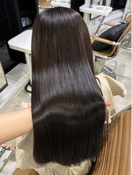メモリーズ 銀座(Memories)の写真/【骨格診断カット+ケラチントリートメント￥16,500】あなたの髪質に合わせたケアでまとまりやすい質感に◎