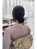 専門着付け師が対応【結婚式参列、お祝い事など】訪問着/留袖着付け ￥11,000