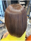 髪質改善トリートメント×小顔カット美シルエットボブ