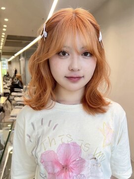 ソル バロール 表参道(SOL .valor) デザインカラーケアブリーチハイトーンカラー顔周りレイヤー韓国