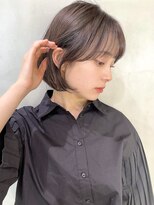 ロンド 銀座(Lond)&nbsp;☆春日》オリーブグレー/ボブ/顔周り/小顔/レイヤー/髪質改善14