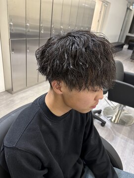 ビカムメンズヘアー 栄店(become men's hair) 縦落ちツイストスパイラルパーマ