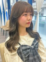 ソア 並木坂(Soa)&nbsp;熊本/オリーブベージュ/透明感カラー/韓国ヘア/Minori