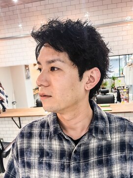 ミスターマウントロックバーバーショップ(MR.MT.ROCK BARBER SHOP) ピンパーマ