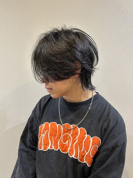 ノブレス ノアール(NOBLESSE NOIR) 【メンズ】センターパート/ウルフ