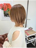 大人の抜け感ショートボブ