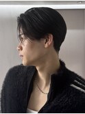 ☆曲がる縮毛フェザーショート毛流れパーマブリーチ無しダブル