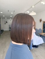 リープ(leap hair)&nbsp;オリーブベージュ × ボブ