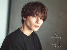マップメンズデザイン(map men's design)