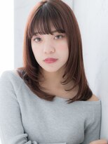ローレン(LOREN)&nbsp;韓国風レイヤーカットの艶感ロング/髪質改善の縮毛矯正