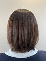 オクユキ(OKUYUKI)&nbsp;くびれ外ハネボブ×アッシュベージュ