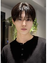 メンズラピス 栄店(Men's Lapis)&nbsp;韓国狭めシースルーコンマバングセンターパート