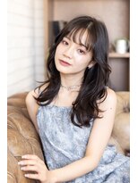 トティア 堀江(Totia) 【Totia堀江】小顔レイヤーミディ×シースルーバング