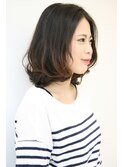 30代・40代・50代 大人女子・ノームコアカジュアルボブ