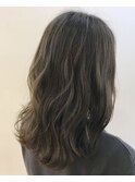 【GOOD DAY HAIR】《透明感カラー　グレージュ》　　　   下北沢