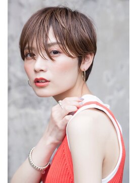 ケイト(kate) 【kate】大宮　オレンジベージュ×ハンサムショート