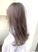 ＊淡いあざと可愛いパープルベージュ