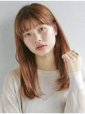 【ANDREY 宮村】耳かけセミロングワンカールストレート
