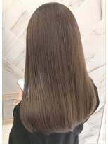 ジーナ 船橋(Zina)&nbsp;小顔セミウェットウェーブピンクベージュハイライトカラー