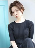 天神【BIRTH】大人かわいいセンターパートウエーブショート 6