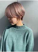 「NUDE」#10代20代30代40代Wカラー大人ショートボブ束感ショート