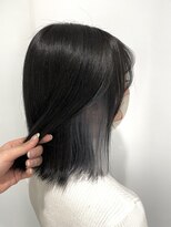 クイントネオリーブ 自由が丘正面口店(quint:neolive) inner lavendergray ×  natural black