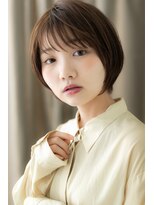 カバーヘア ブリス 志木南口駅前店(COVER HAIR bliss)&nbsp;シースルーバング大人かわいい美髪ミニボブZ志木20代30代40代